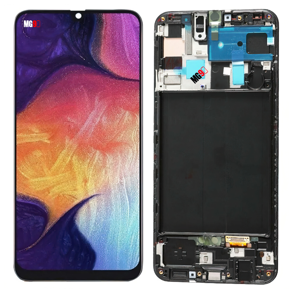 Display Samsung A30, A50 Oled Completo Con marco