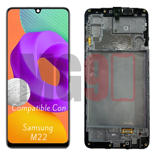 [MLM1397403025] Display Samsung M22 OEM Con Marco