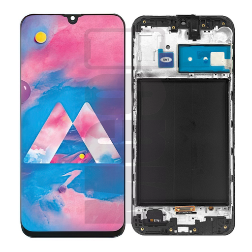 [MLM2252919066] Display Samsung M30 Oled Completo Con Marco
